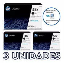 3un Toner Original Hp 58x Cf258x M428dw M428fdw M404n M404dw