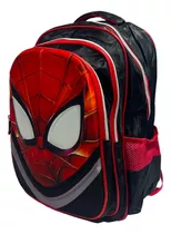 Mochila Hombre Araña Avengers Modelo Cabeza Modo 3 D Premium