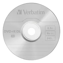 Dvdr Virgen Verbatim Dual Layer + Dvdr Sony 4,7 Gb Combo