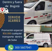 Excelente Servicio Acarreos Pequeños Bogotá Y Alrededores