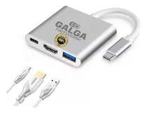 Adaptador Para Macbook Air Pro Hdmi 4k Usb C Samsung Dex