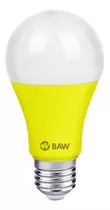 Lampara Led 10,5w Anti Insecto Amarilla E27 220v Tienda Baw