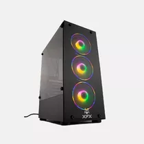 Gabinete Gamer Xfx Keiko Gc-02 X3 Fan Rgb