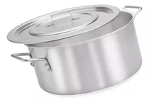 Olla Cacerola Aluminio 28 Cm 8,3 Lts Gastronomia