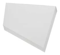 Cielo Raso Vinil Lamina De Techo Blanco Liso 60x120cm (2x4)