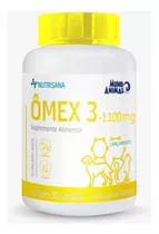 Ômex 3 Suplemento Alimentar 1100mg Nutrisana 30 Comprimidos