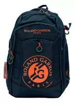 Mochila Roland Garros Original Reforzada Acolchada Rgmo11