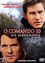 Dvd - O Comando 10 De Navarone - Novo Okm .