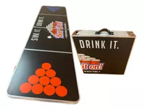 Mesa De Beer Pong Profesional 8 Pies Plegable Portatil 2.4mt