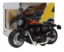 Modelo De Moto Eléctrica Toy Alloy Motorcycle Light Music