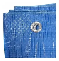 Lona Cubierta Azul Para Carga Impermeable Fina 5*5 Ojales