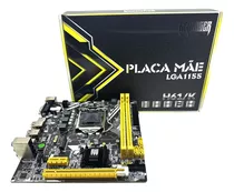 Placa Mãe Lga1155 Chipset Intel H61 16gb I3 I5 I7 Potente