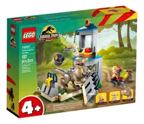 Lego Jurassic Park 76957 - Fuga Do Velociraptor