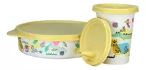 Tupperware Copo Com Bico Copinho Infantil E Potinho Original