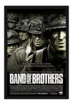 Quadro 34x49cm Band Of Brothers - Irmãos De Guerra - Séries