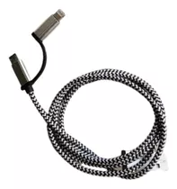 Cable De Carga Rápida Smartphone 2 En 1