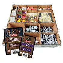 Kit Completo Para Zombicide Black Plague + Sleeves