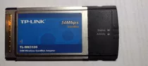 Placa Pcmcia Wireless Tp-link Tl-wn310g 54m Card Bus