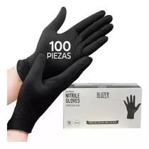 Guantes Vinil Nitrilo Libre De Latex Antideslizantes 100pz