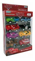 Cars Disney Set 8 Autos Rayo Mac Queen Ditoys Local