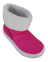 Botita Pantubota Gamuzada Con Corderito Para Niñas