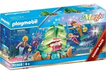 Salón Coral De Sirenas Playmobil Magic Para Niños Febo