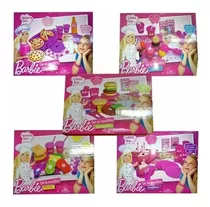 Set Comiditas Barbie Miniplay C/u Licencia Color Hamburguesas