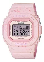 Reloj Pulsera Casio Baby-g Bgd-560cr Digital Para Mujer Febo Color De La Correa Rosa