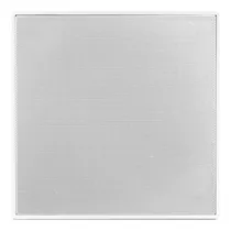 Arandela Quadrada 6 Som Ambiente Embutir Teto Gesso Auto Falante Full Range Borderless 40w Rms Frahm Cor Branco 110v/220v (bivolt)