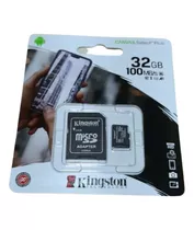 Memoria Micro Sd Kingston 32gb Canvas Select Plus Original