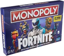 Juego De Mesa Monopoly Fortnite Hasbro Jugueteria El Pehuen