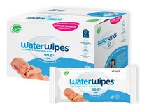 Waterwipes Toallitas Húmedas Premium Para Bebé 99.9% Agua 15 Pack 900 Toallitas