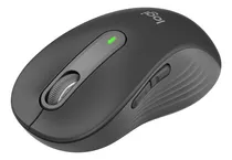 Mouse Sem Fio Signature M650 L Grafite Logitech Cor Preto