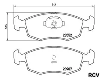 Balatas Disco  Delantera Para Fiat Palio Adventure  2016