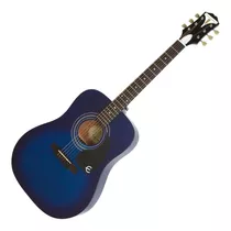 Guitarra Acústica EpiPhone Pro-1 Trans Blue Nueva