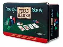 Set De Poker Texas 200 Fichas 2 Mazos Paño Incluido!!!