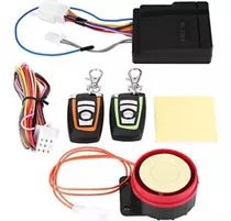 Alarma Para Moto Bloqueo De Motor 2 Controles Sensor Impacto