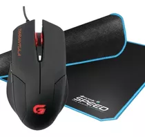 Kit Mouse Gamer Tarantula + Mouse Pad 440x350mm Fortrek