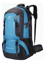 Mochila 60 Litros Camping Outdoor Trekking, Varios Colores. 