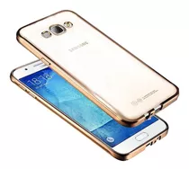 Protector Funda Slim Tpu Borde Color Para Samsung J7 2016