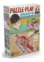 Puzzle Play Quebra Cabeça Gigante Corpo Humano 03636 - Grow