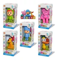 Kit 5 Bonecos De Vinil Turma Do Pocoyo Cardoso