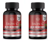 Pack 2  Iron C Para 6 Meses (hierro+vit. C) Con Envío Gratis