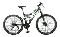 Montañera  Aro 29 Doble Amortiguador Shimano 21v Rapidfire