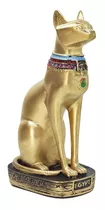 Gato Egipcio Bastet Deus Bastet Resina Estátua Decorativa