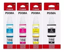 Tinta Para Canon Gl-190 G-3111 G3111 G4111 G4100 4 Cores