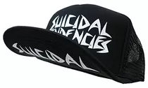 Suicidal Tendencies Official Og Flip Up Trucker Hat Fluo Col