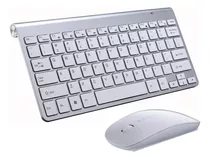 Kit Teclado Mouse Wireless iMac iPad Android Phone Smartv Nf