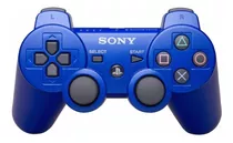 Joystick Inalámbrico Sony Playstation Dualshock 3 Metallic Blue