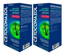 Kit X2 Shampoo Cetoconazol Prevenção Anticaspa Coceira 100ml  - Prevent Pharma 
